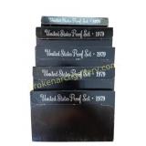 5 1979 U.S. Mint Proof Sets