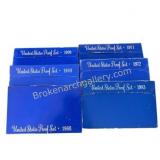 Group of 6 U.S. Proof Sets