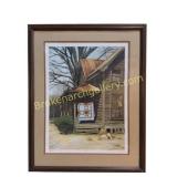 Framed Bob Timberlake Gilleyï¿½s House Print