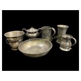 Collection of Pewter Articles