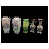 Collection of Decorative Vases