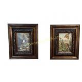 Pair of Framed Bird Prints