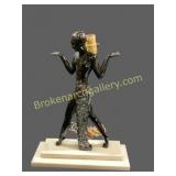 Art Deco Figural Lamp