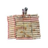 53 Vintage Lincoln Wheat Penny Rolls