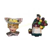 Pair of Ceramic Figurines