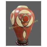 Vointage Art Deco Ceramic Vase
