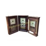 Three 19th-Century Mantel Clocks