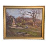 Impressionist Monument Scene