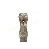 Stone Lion Head Fountain Spout or Gargoyle