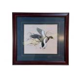 Framed Mallard Print, Art LaMay