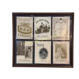 Framed 1940s Broadway Playbills