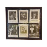 Framed Collection of 1940s Broadway Playbills