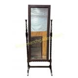 Mahogany Tilt Cheval Mirror