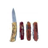 Assorted Souvenir Pocket Knives
