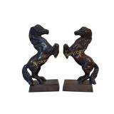 Bronze Horse Bookends