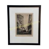 Industrial Pittsburgh Etching, Phillip Kappel