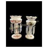 Victorian Mantle Lusters