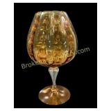 Mid Century Brandy Snifter Vase