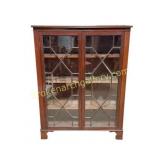 Mahogany Display Cabinet with Astragal Bars