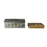 Pair of Vintage European Confectionery Tins