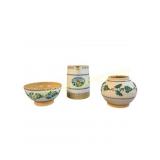 Holly and Ivy Pottery Set, Nicholas Moose Pottery