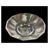 Crystal Cut Center Bowl