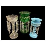 Victorian Mantle Lusters