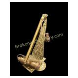 Vintage Brass Piano Lamp