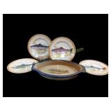 American Atelier Fish Plates, Baking Dish