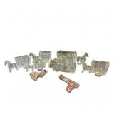 Vintage Figural Glass Containers & Miniatures