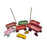 Vintage Toy Wagon & Cart Group