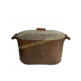 Vintage Copper Boiler / Wash Tub with Lid