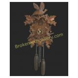Carved Wood Cuckoo Clock
