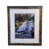 Framed Western NC Waterfall Photo