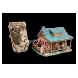 Light Up Cabin Light, Tree Votive