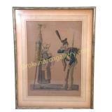 19th Century French Engraving, Marchande de Coco