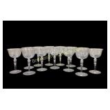 Vintage Libby Crystal Stems