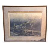 Abandoned Wagon Print, Xavier Ironside