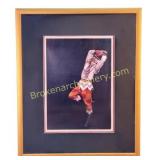 Framed Photograph of Mikhail Baryshnikov Posing
