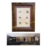 Pair of Fly Fishing Decorations