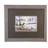 Foggy Marsh Watercolor, Carrol Proebster