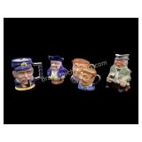 English Character Jugs