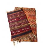 Pair of Woven Wool Area Rugs