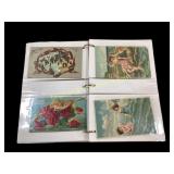 Booklet of Vintage Postcards, Sea Shell Theme