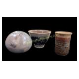 Three Pieces Studio Pottery