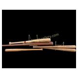 Collection of Miniature Wooden Bats