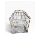 Metal Bird Cage with Top Openings