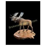 John Perry Moose Sculpture.