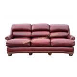 Hancock & Moore Oxblood High Back Sofa