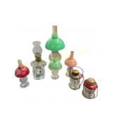 Miniature Novelty Oil Lamp Collection